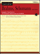 cover BRAHMS SCHUMANN AND MORE VIOLA CD ROM cover